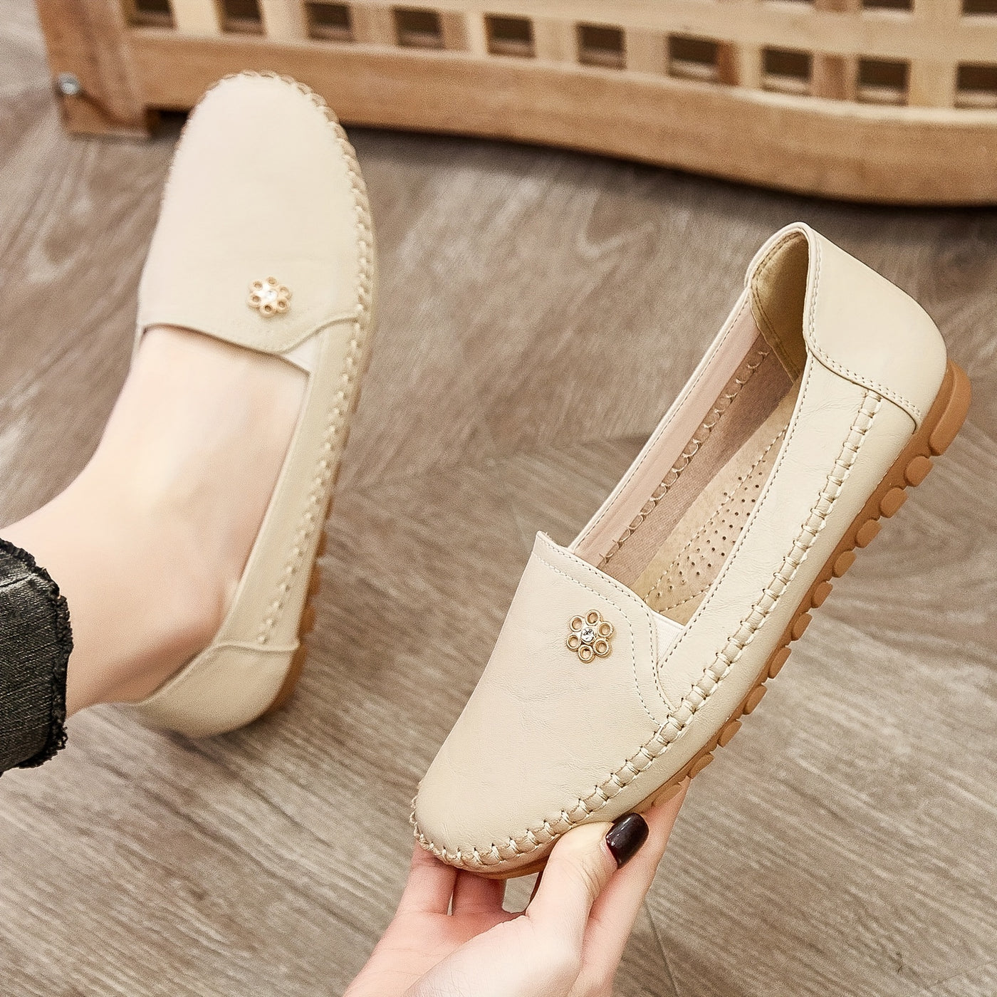 Women's Vegan Comfortable Moccasin